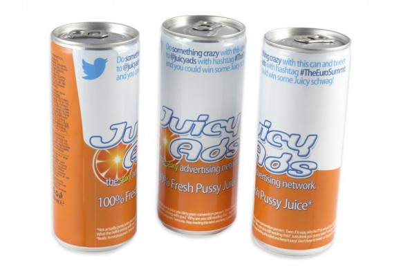 Juicy ads, energy drink