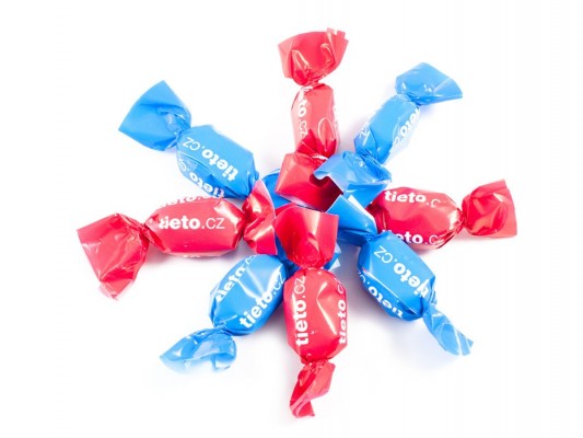 bonbony TIETO, reklamní sladkosti